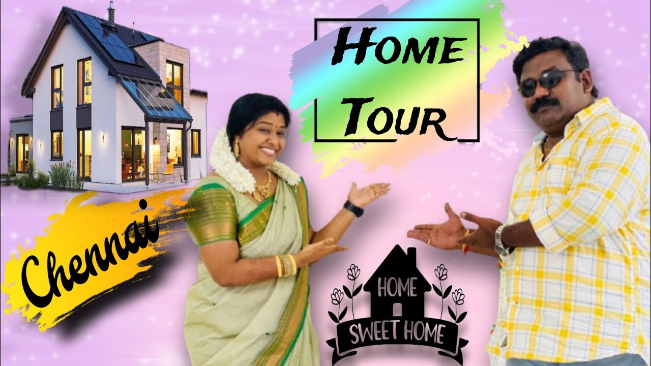 Chennai veedu Home Tour 🏡| 3bhk home tour #home #vlog