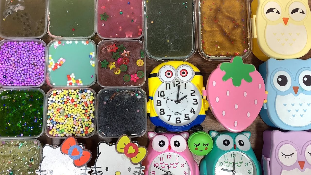 Mixing Old Slime With many things | Satisfying Slime, ASMR Slime | Jerry Slime