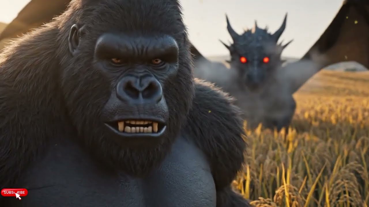 King Kong | Inferno in the Golden Field: Epic Survival Battle