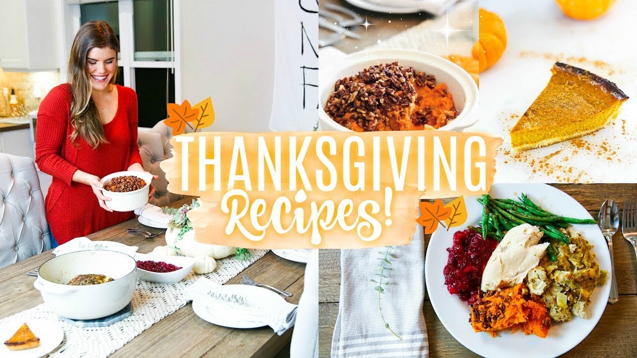 Healthy Thanksgiving Recipes!