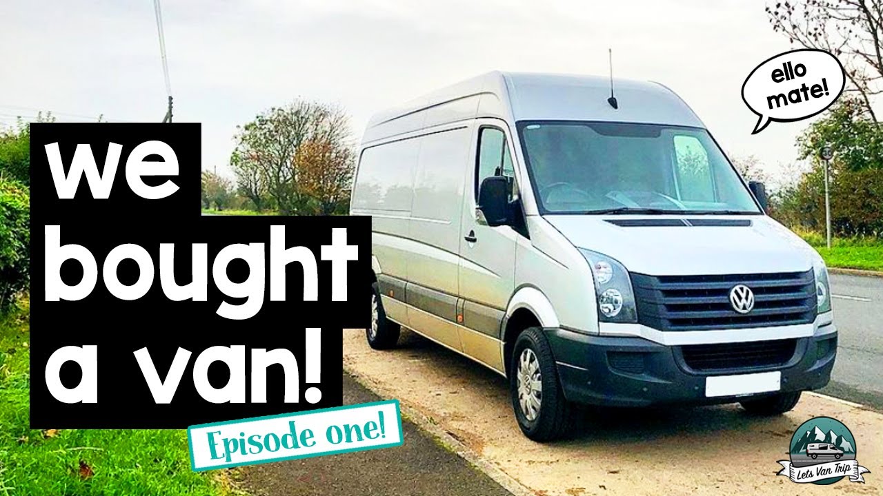 Lets Van Trip - VW Crafter Van Camper Conversion - Ep1 - Collection Day!