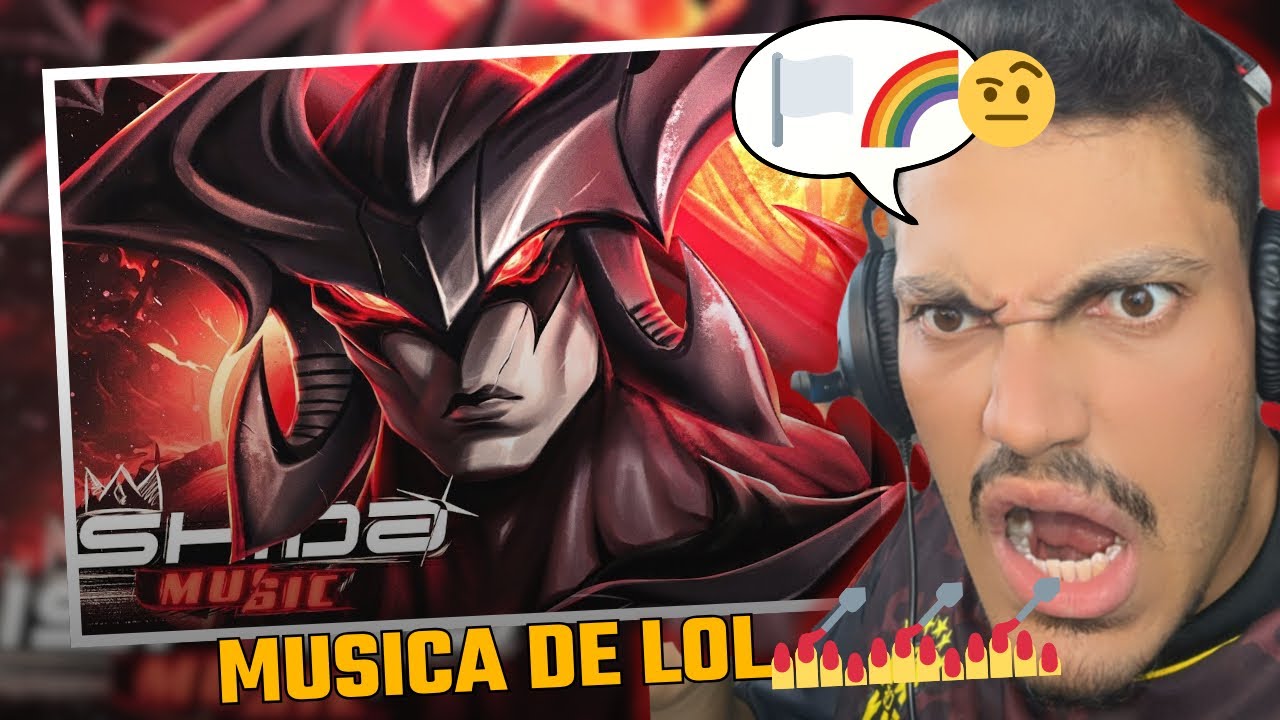 MUSICA DE LOL!💅💅KKKKKKKKKKK DÃO REAGE: Aatrox Song (League Of Legends) | INIMIGO MORRENDO | Ishida