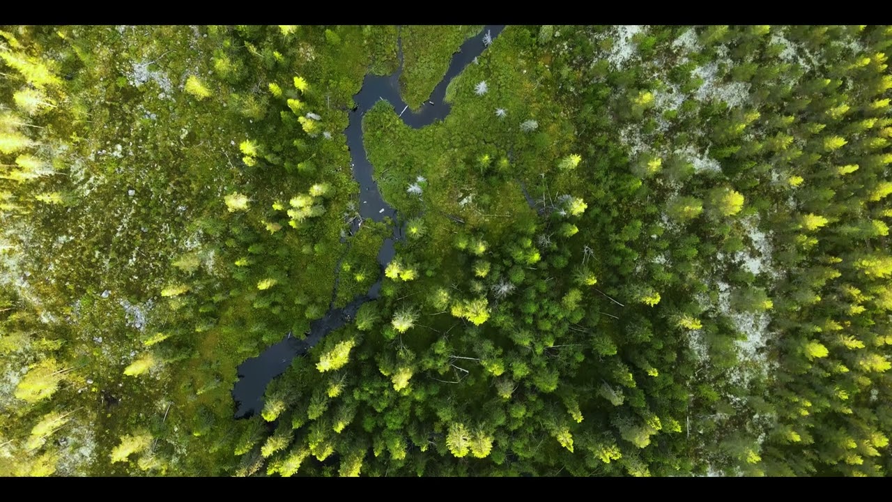 Dalarna Sweden drone cinematic footage 4K