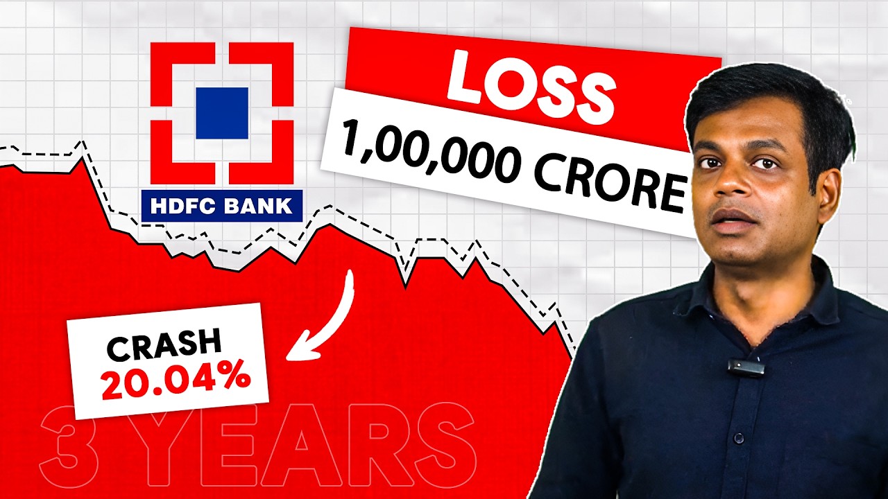 HDFC Bank - Investors Alert..? இதுதான் காரணம்..! - Learning for Beginners | Tamil #hdfcbank #nifty