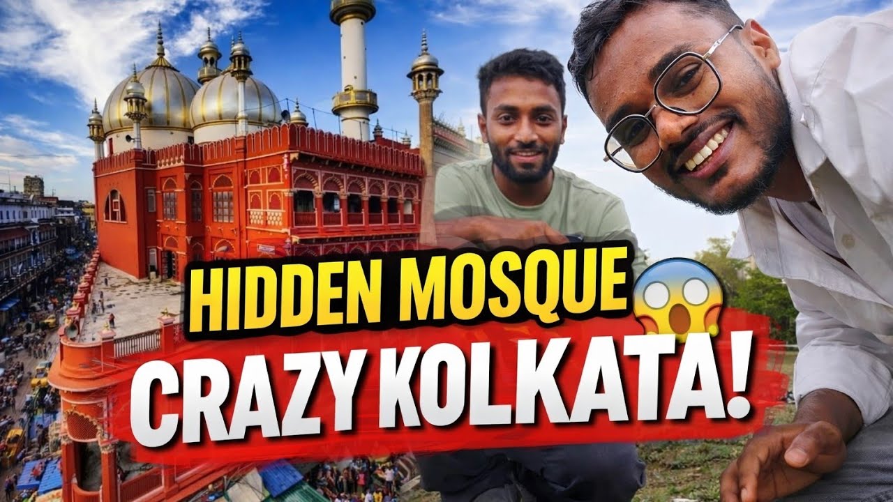 Exploring Nakhoda Masjid & Street Life of Kolkata
