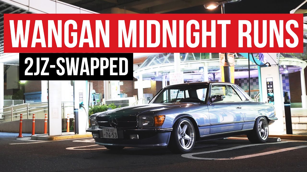 400hp 2JZ-swapped Mercedes 450SLC Wangan Sleeper