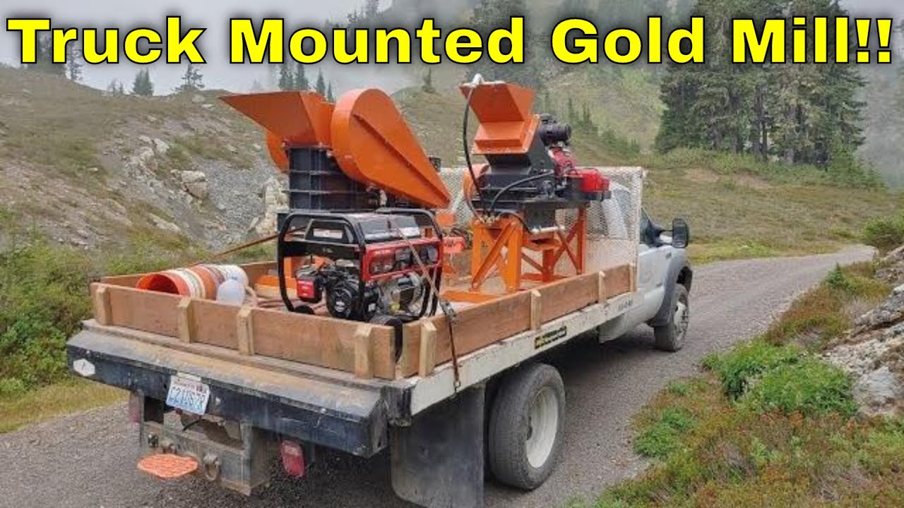 Truck Mounted Gold Milling Equipment