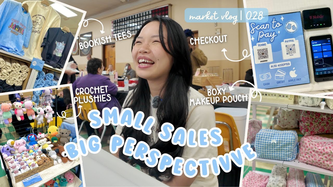 Slow Market Day as a Small Business Owner | Honest Market Vlog