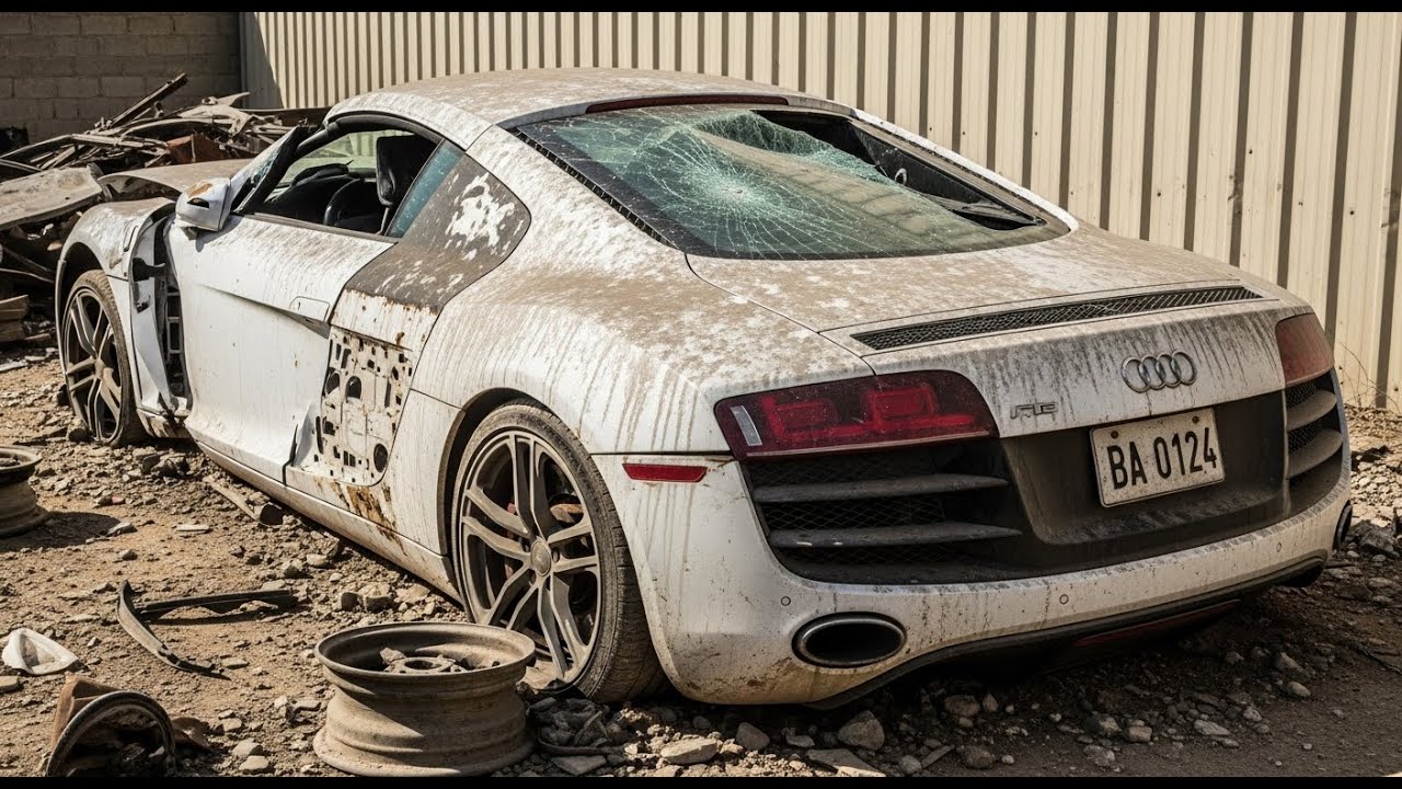 Full Car Restoration: Audi R8 V10 Completely Rebuilt From Scrap