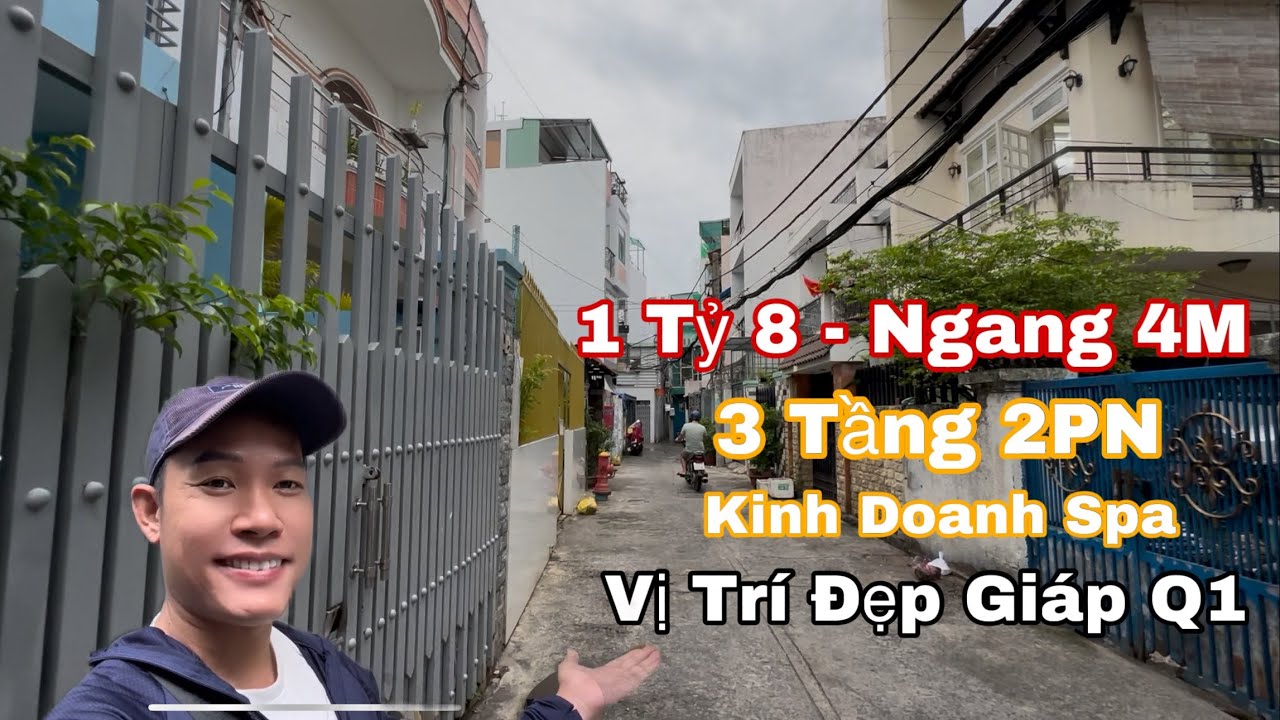 Đã Bán✅️Chỉ 1.8 TỶ SỞ HỮU NHÀ 3 TẦNG QUẬN 4 – KINH DOANH TỐT, THU NHẬP 8TR/THÁNG #0903082977