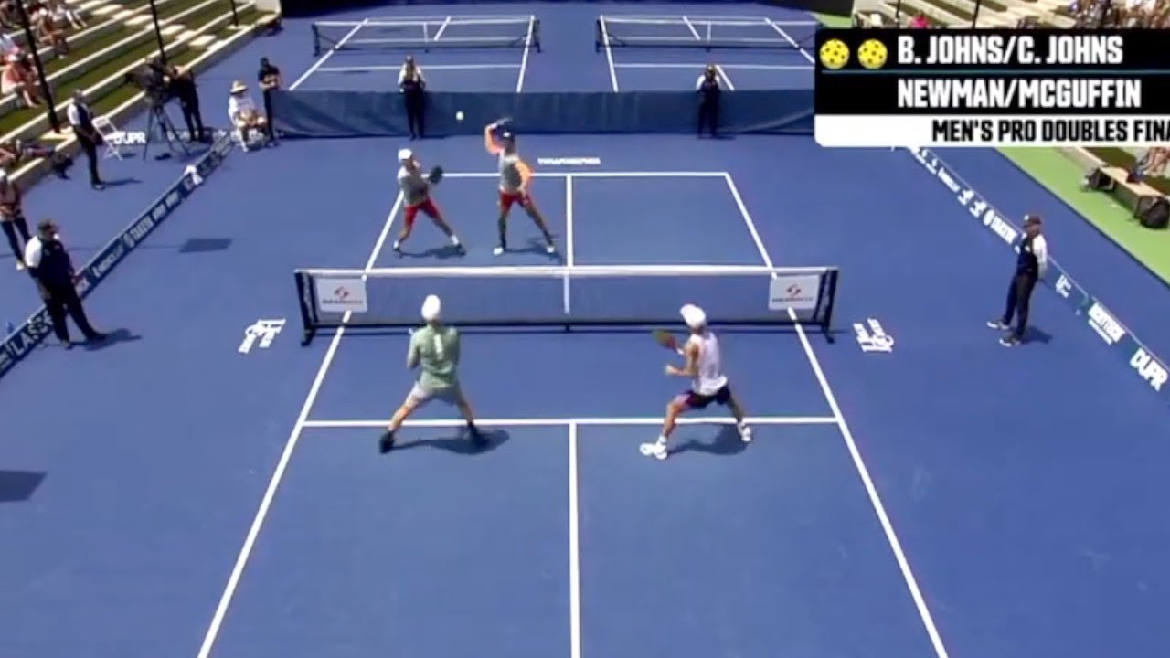 McGuffin/Newman vs. Johns/Johns - Men's Doubles GOLD Match Highlights - 2021 PPA Orange County Cup