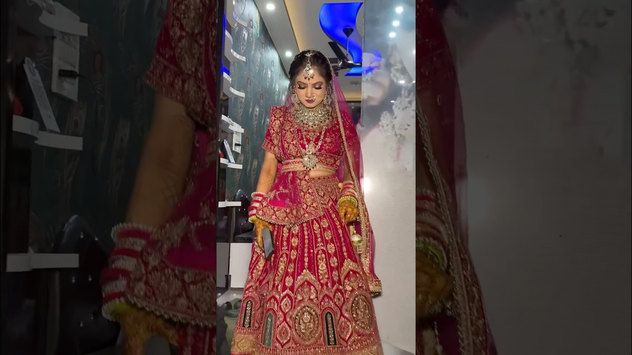 Bride ko jane ki jada hi jaldi h😂 #indainbride #iyiparti #indianweddingmakeup #makeupartist