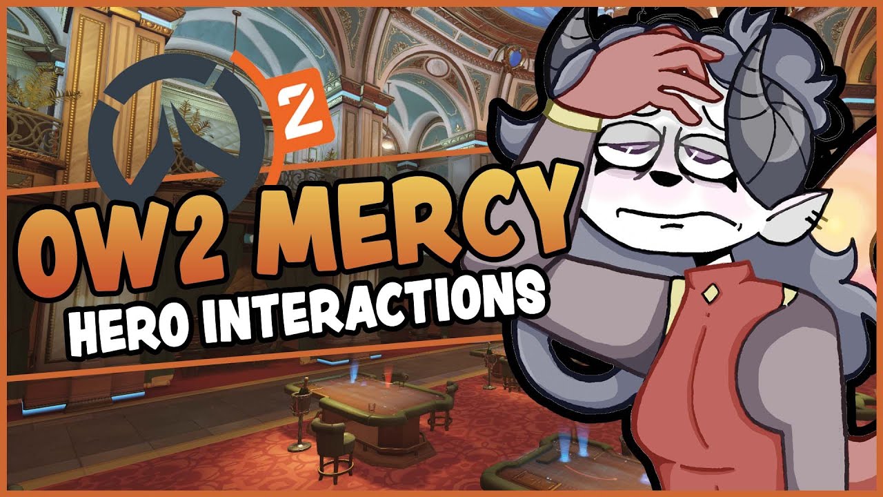 Overwatch 2 - NEW MERCY Hero Interaction Voicelines