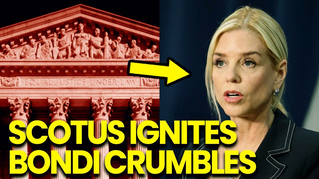 Pam BONDI CRUMBLES Supreme Court IGNITES Case THREATENING Prison