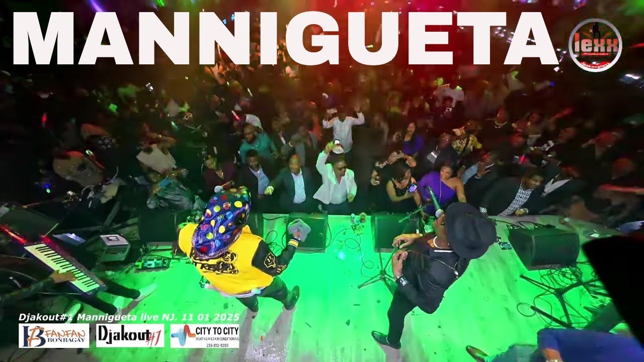 JAZ GAYE ZIN AN NAN NJ JAZ LA DENONSE YO - DJAKOUT#1 MANNIGUETA LIVE @ XLNIGHT LIFE NJ 11 01 2025