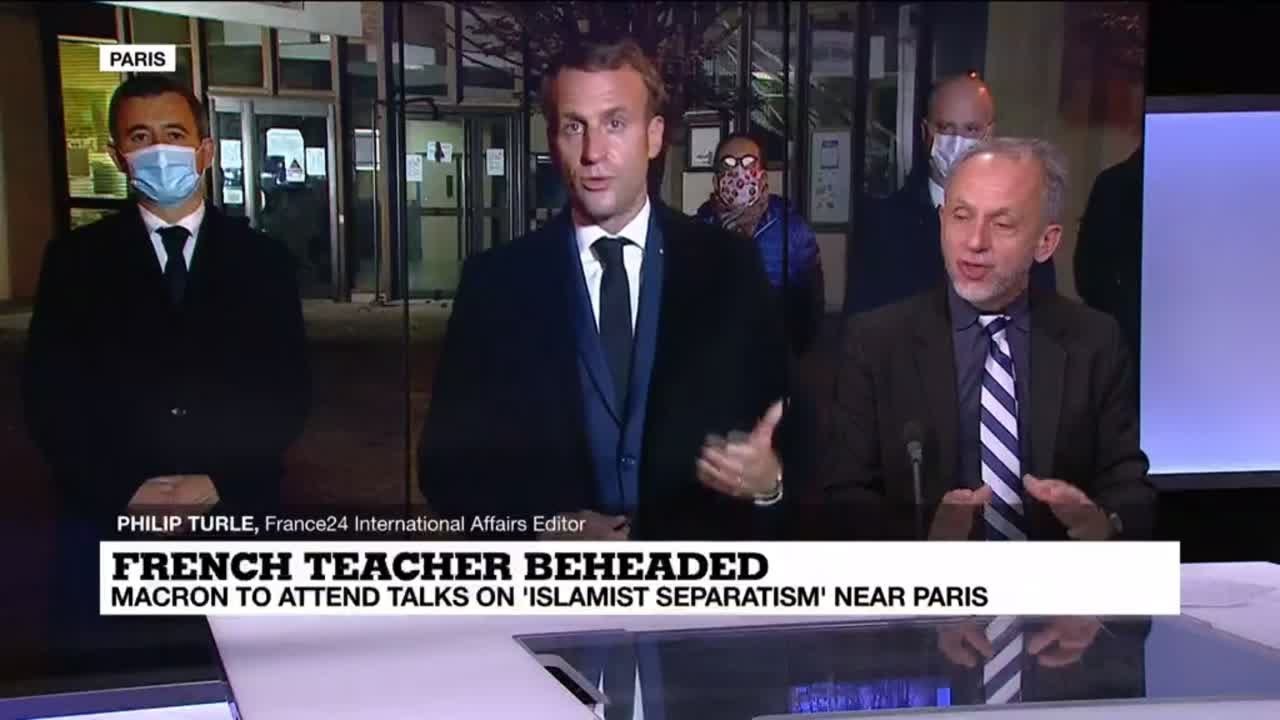 French mosque shut over message linked to teacher beheading