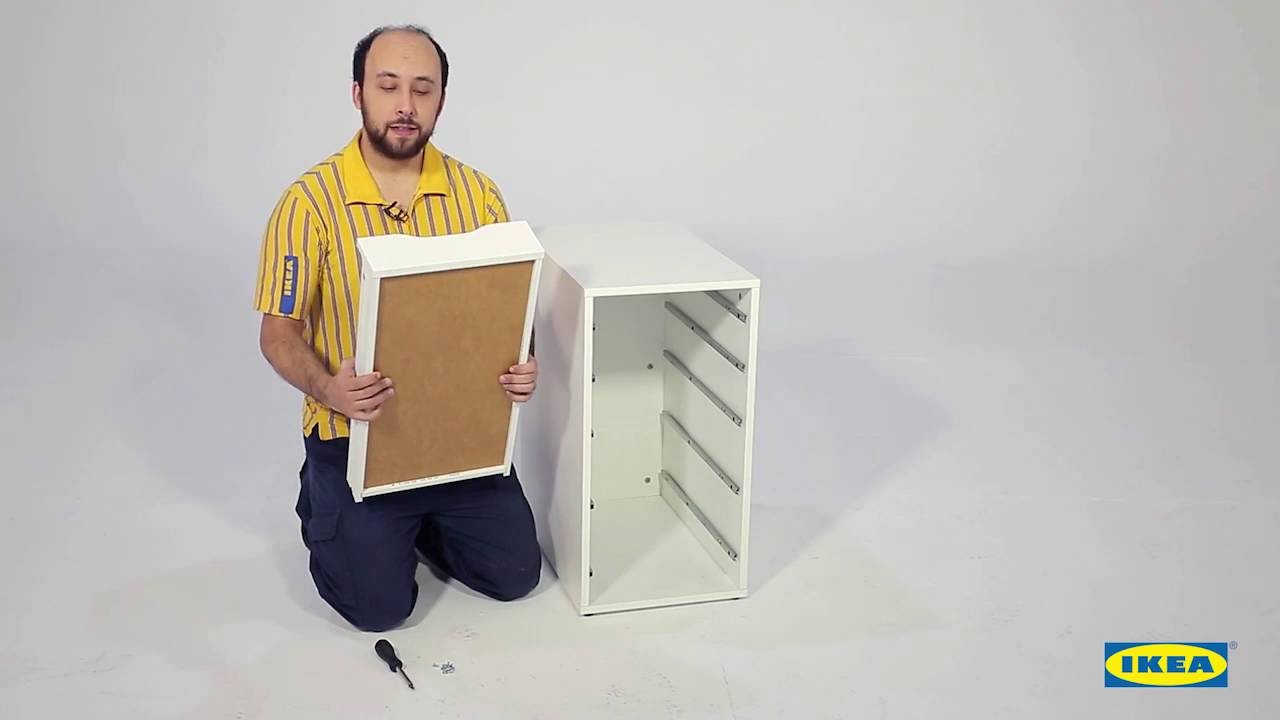 Cómo montar la cajonera ALEX - IKEA