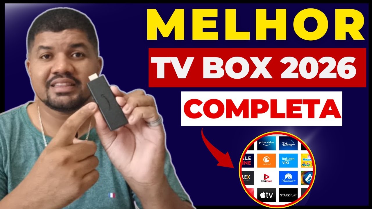 🔥TV BOX - MELHOR TV BOX DO MERCADO - TV BOX COM TUDO! TV BOX 2026 / MELHOR TV BOX SEM MENS@LIDADE!