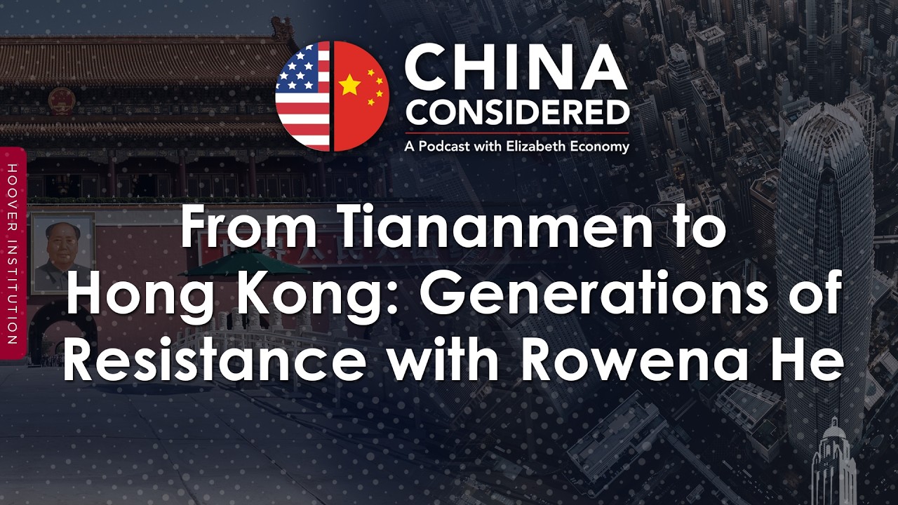 From Tiananmen to Hong Kong: Generations of Resistance with Rowena He
