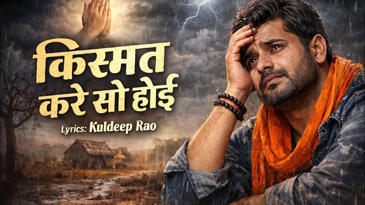 किस्मत करे सो होई 💔 | Bhojpuri Sad Song 2026 | Lyrics: Kuldeep Rao | Emotional Love Story