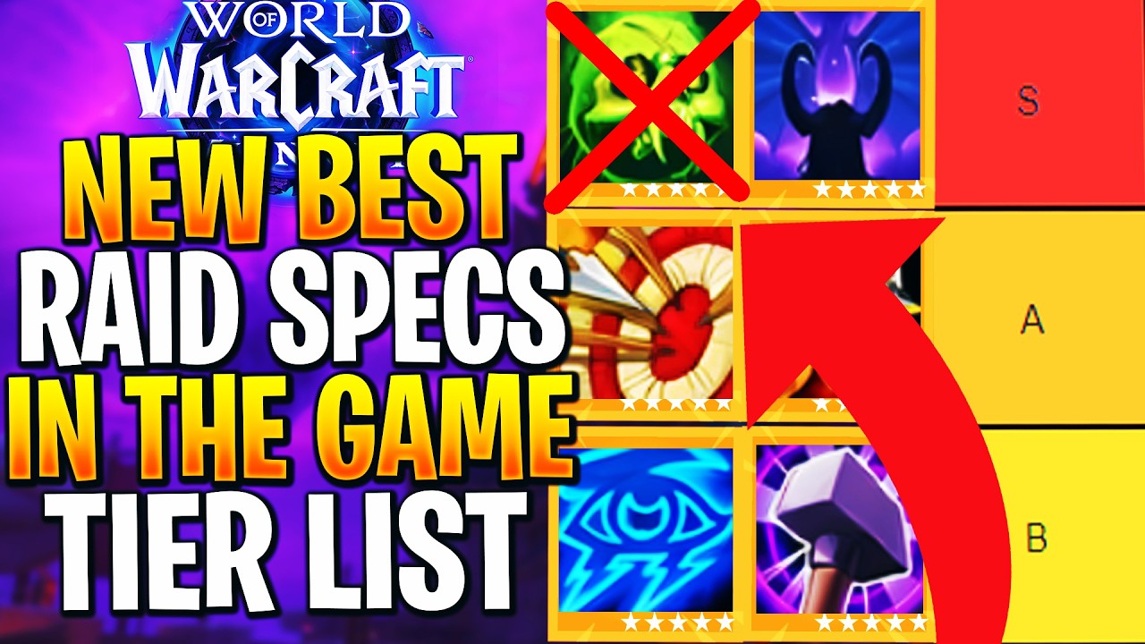 RANKING BEST RAID CLASSES AFTER 12.0.7 CHANGES! WoW Midnight Tier List (NEW META)