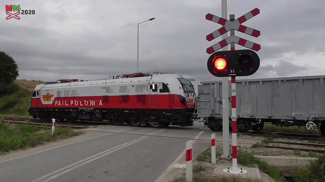 Przejazd kolejowy Doboszowice (PL) - 10.10.2020 / Železniční přejezd / Polish railroad crossing