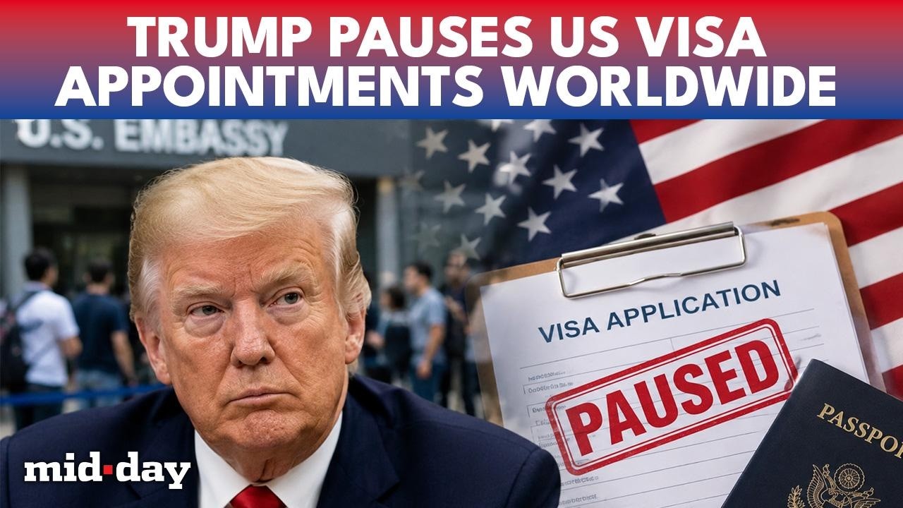 Trump STOPS US Visa Interviews Worldwide | New Immigration Screening Rules Explained