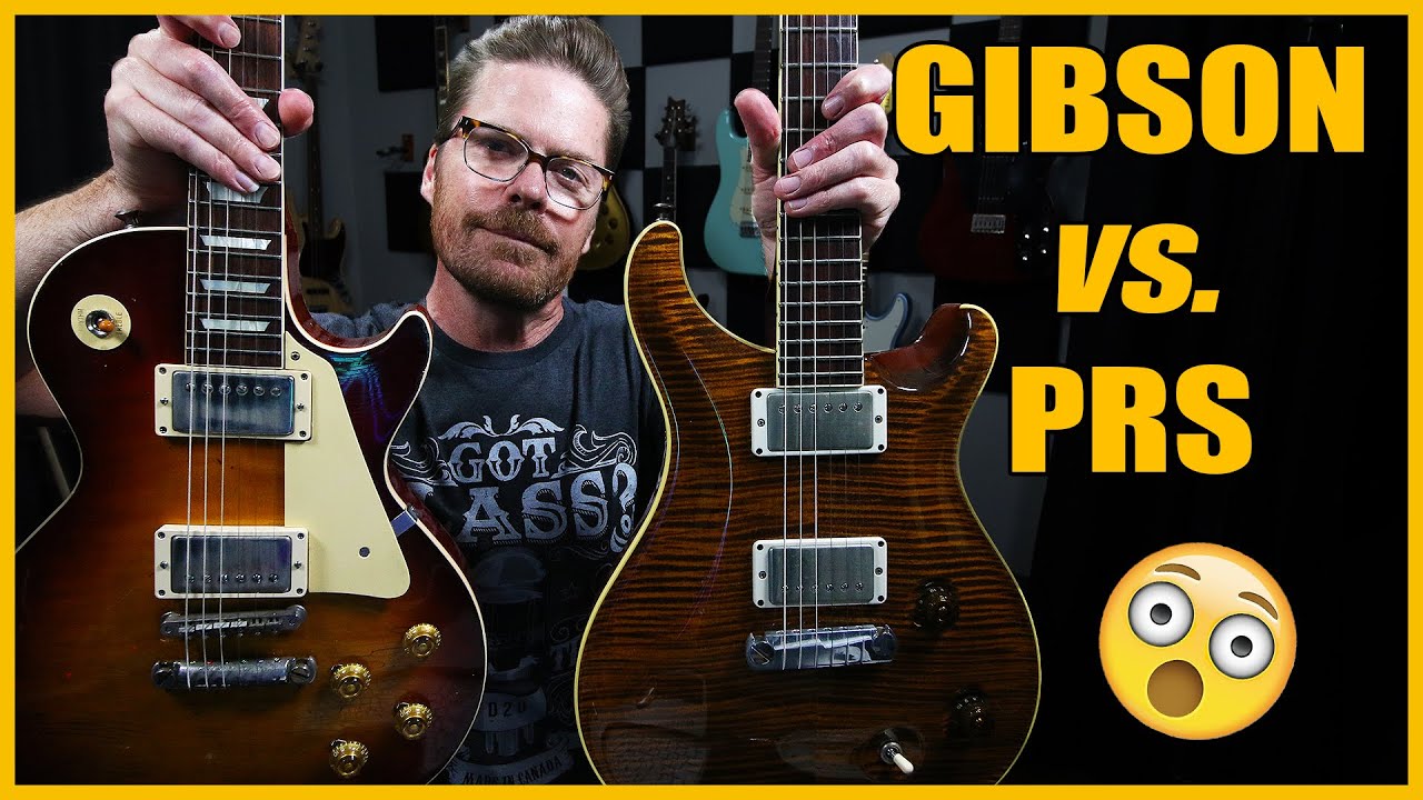 Кто делает лучший Les Paul? Custom Shop Gibson R9 против PRS McCarty 58 Artist Package