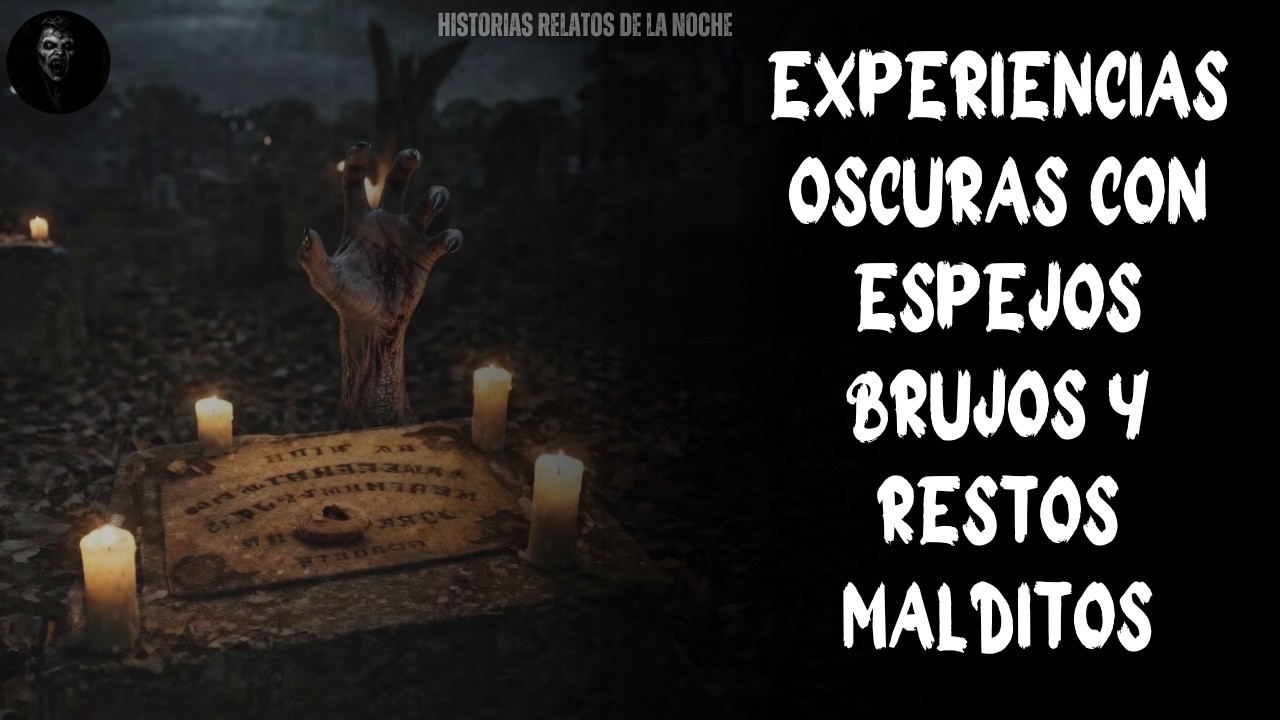 Historias Relatos De La Noche | Experiencias Oscuras con Espejos, Brujos y Restos Malditos.