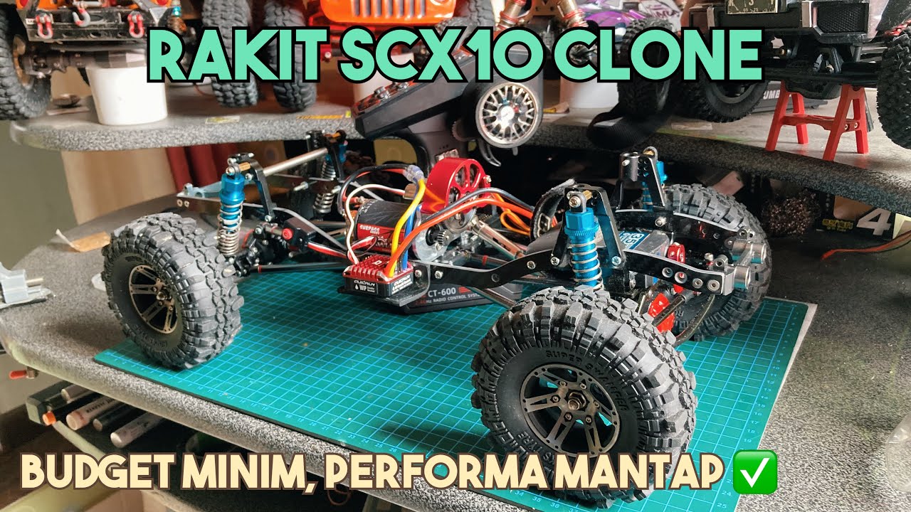 Rakit (Build) Kit SCX10 Clone | RC Adventure Balikpapan, Indonesia