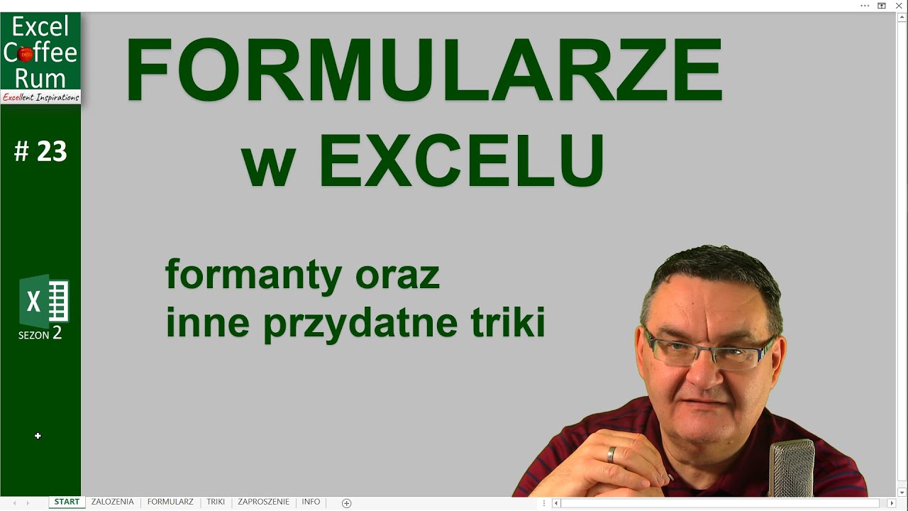 Formularze w Excelu: zastosowanie formantów