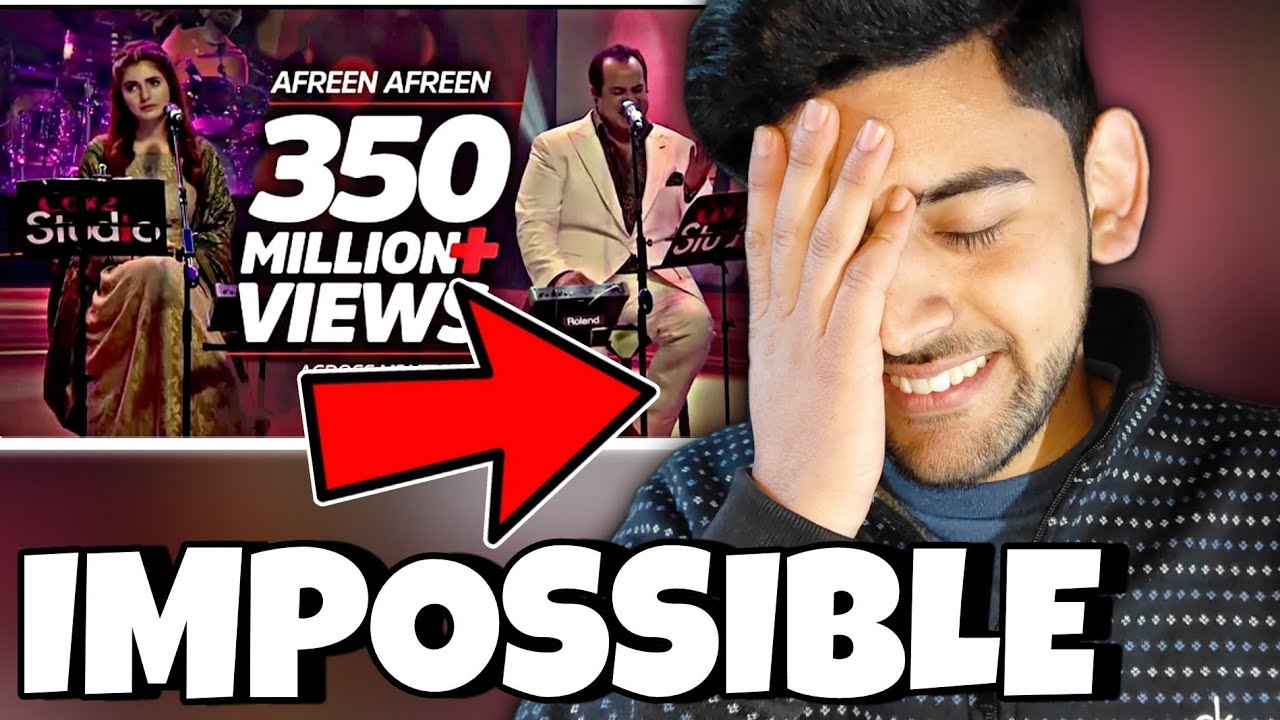 🇮🇳 INDIAN REACTION ON AFREEN AFREEN | COKE STUDIO SEASON 9 | RAHAT FATEH ALI KHAN, MOMINA MUSTEHSAN