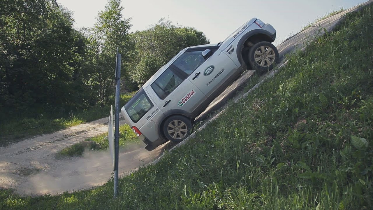 Шины Bridgestone на полигоне Land Rover, летняя презентация