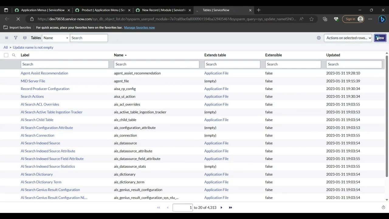 How to create Custom Application Menu and Modules in Servicenow | Application Menus | Modules |