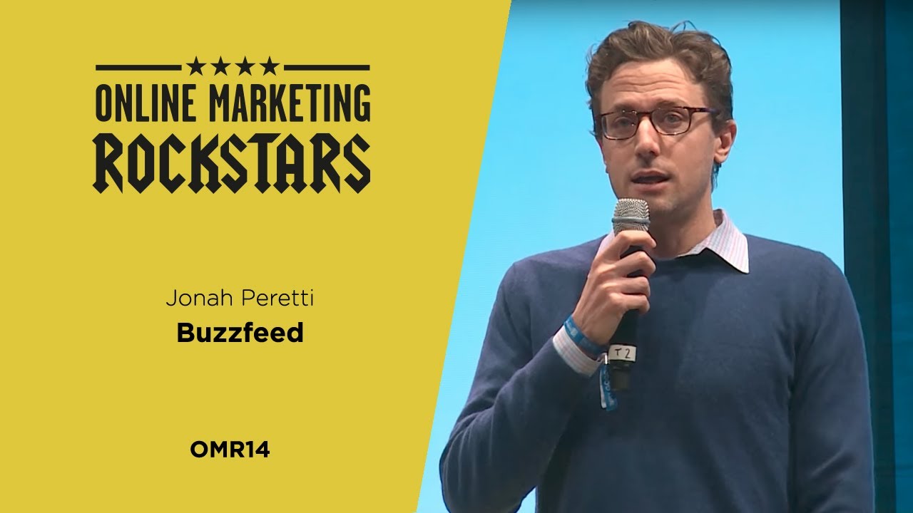 Jonah Peretti, Founder, CEO, BuzzFeed - Online Marketing Rockstars 2014 | OMR14