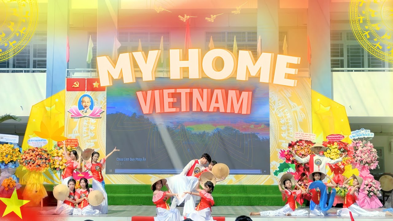 [KHAI GIẢNG 2024-2025]Múa Việt Nam-My Home | THPT Phong Phú