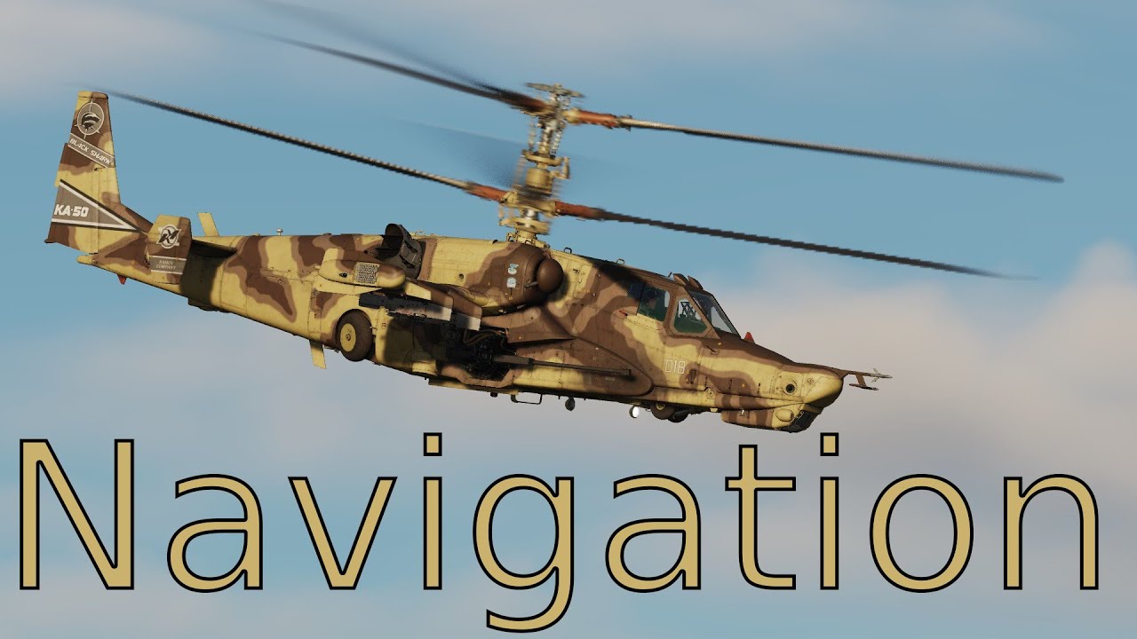 DCS Ka-50 Navigation