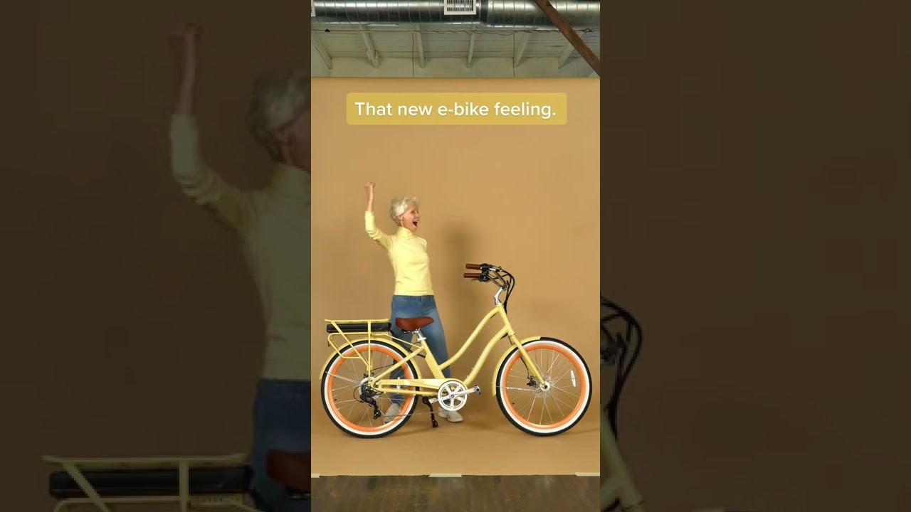 E-bikes are great for seniors