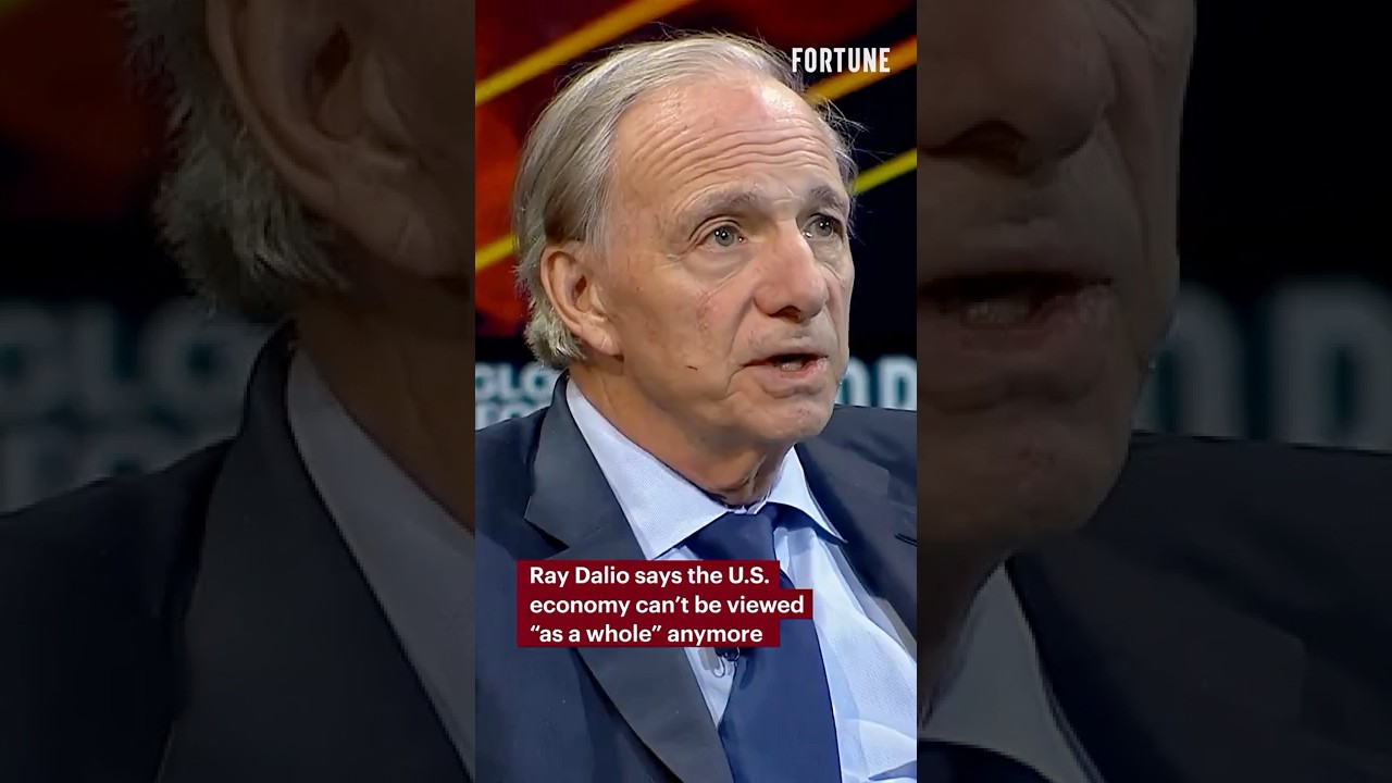 Ray Dalio says the U.S. economy can&rsquo;t be viewed &ldquo;as a whole&rdquo; anymore #UnitedStates #RayDalio
