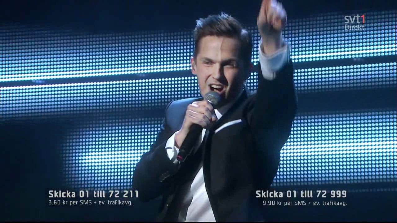 1. David Lindgren - Shout It Out (Melodifestivalen 2012 Final) 720p HD