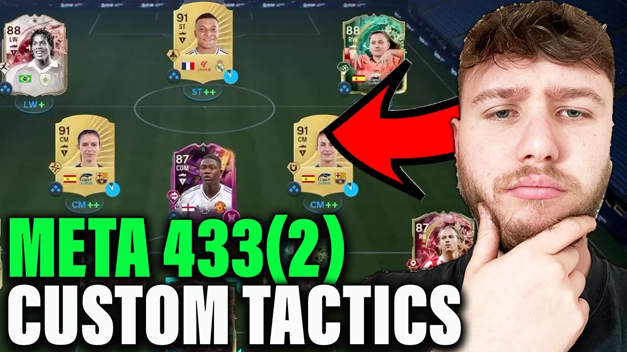 Best 433 META Formation and Custom Tactics in FC 26! 🔥 The NEW Meta?