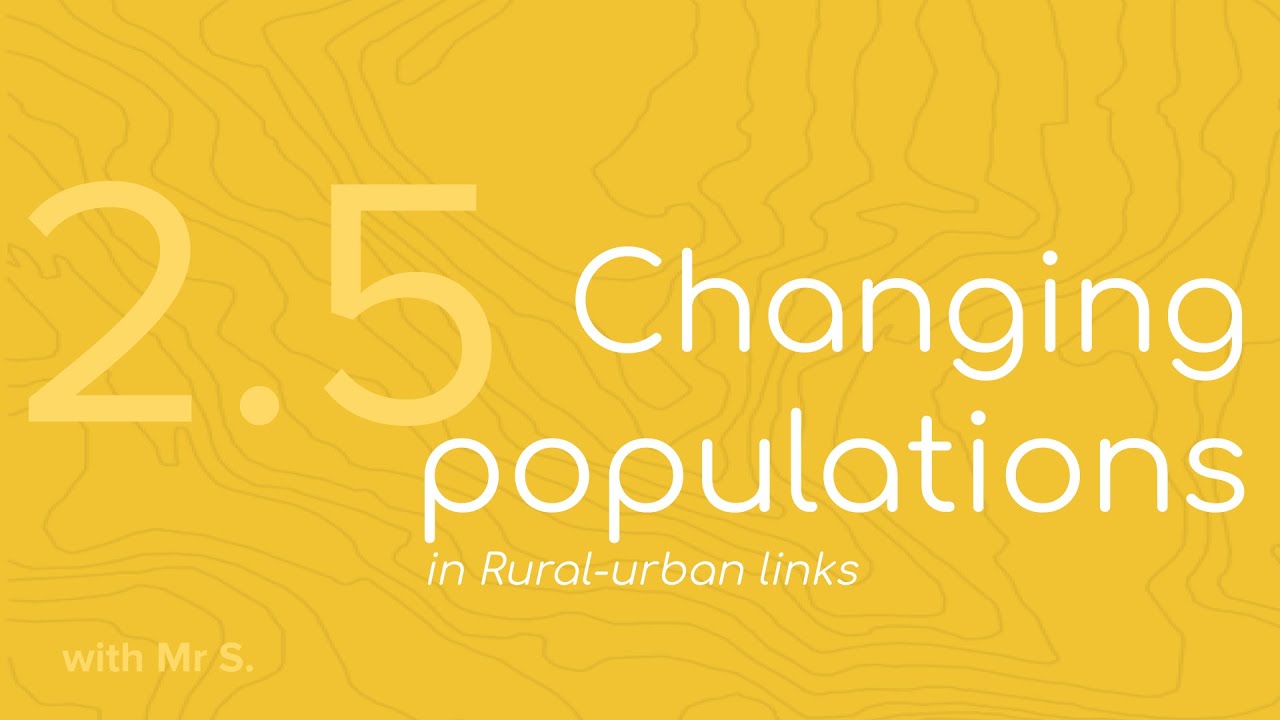 Changing populations (FMGL2.5)