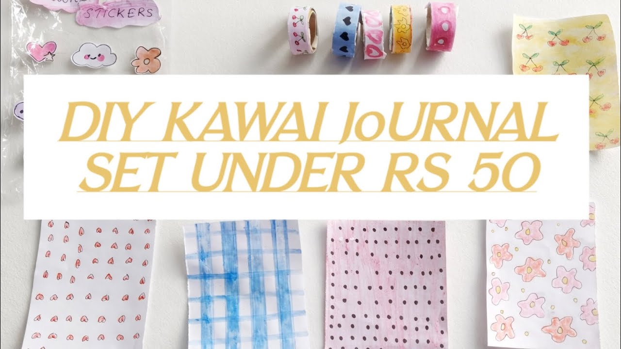 Journal Supplies Under 50 Rs ✨ | Low Budget Journaling 