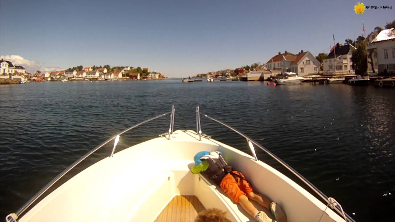 Båttur fra Lyngør til Sandøya