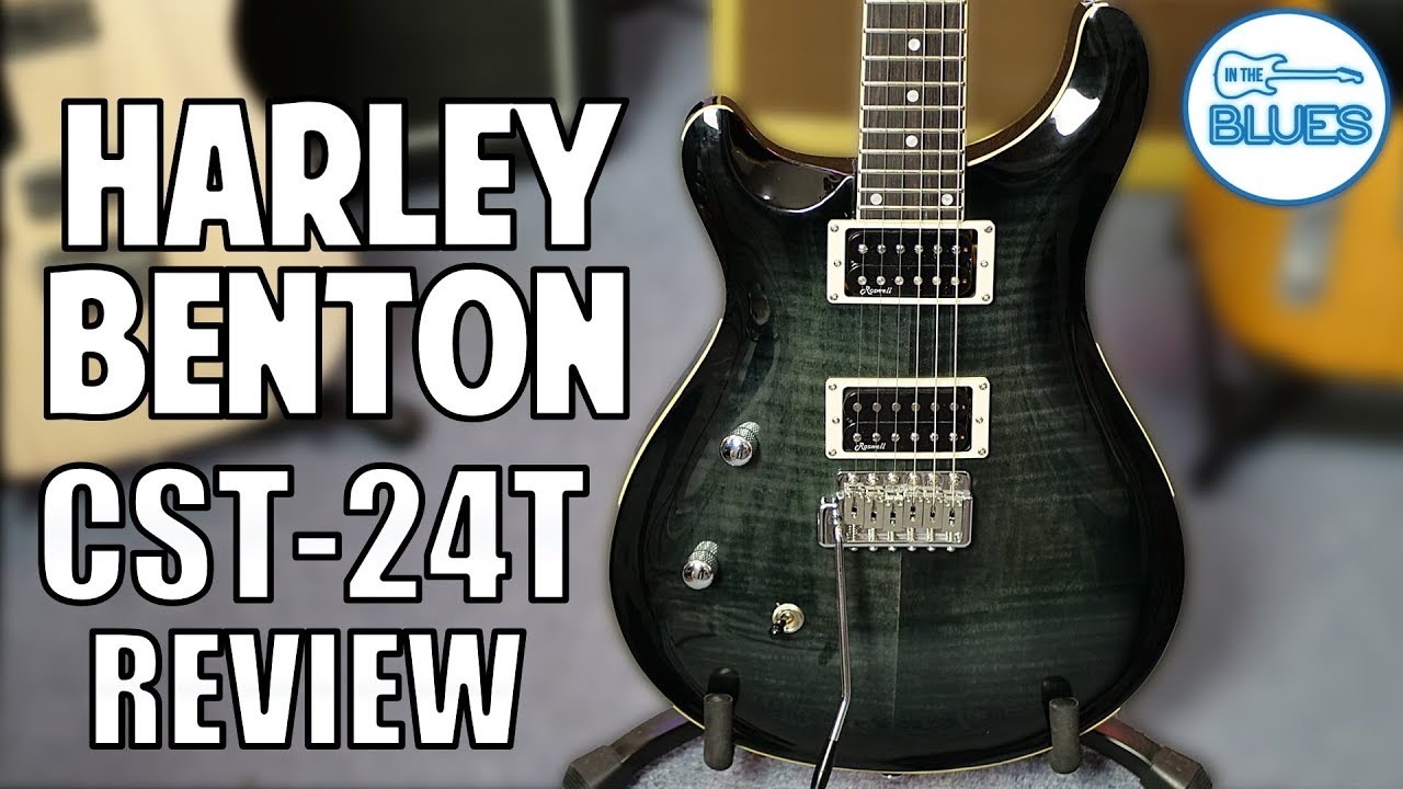 Обзор гитары Harley Benton CST-24T Black Flame (ЛУЧШАЯ недорогая гитара?)