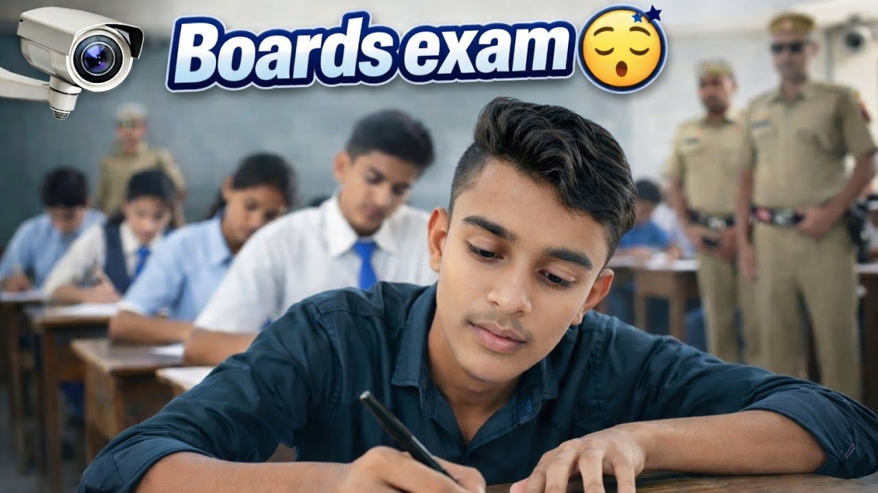Boards exam 😴