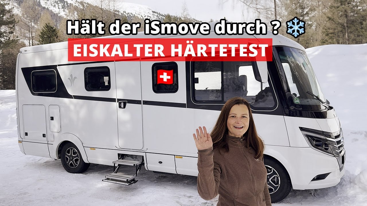 Wintercamping St. Moritz – iSmove Test auf 1.860m in Schweizer Alpen!