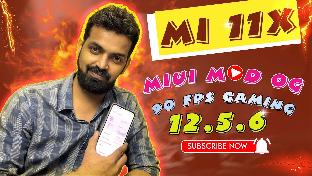 Mi11x/Redmi K40/Poco F3 MIUI 12.5.6 | MIUI Mod OG | Debloated & Fast | 90hz & 90 FPS Unlocked