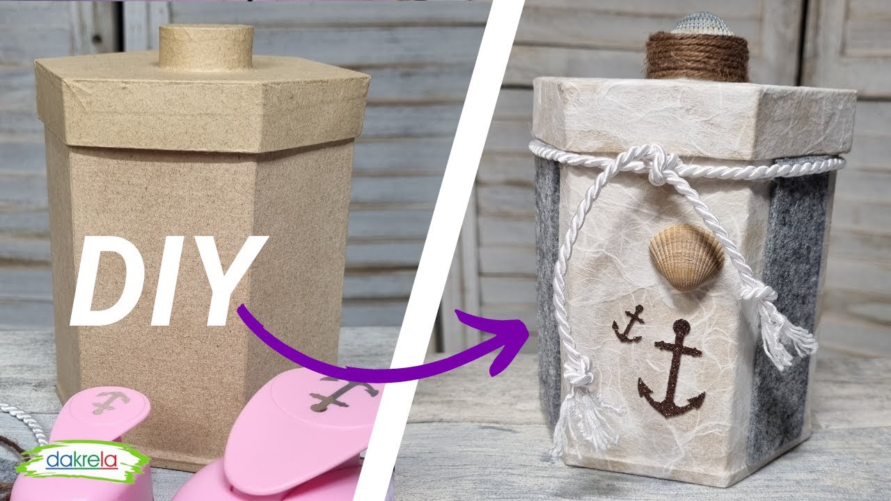 Maritime DEKO selber basteln [ DIY Tutorial | Anleitung deutsch]