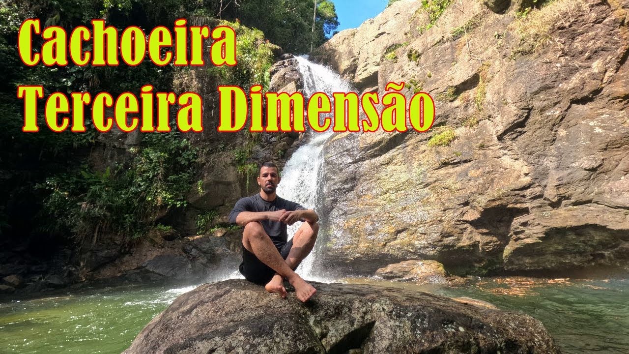 Cachoeira Terceira Dimensão em Cachoeiras de Macacu/RJ
